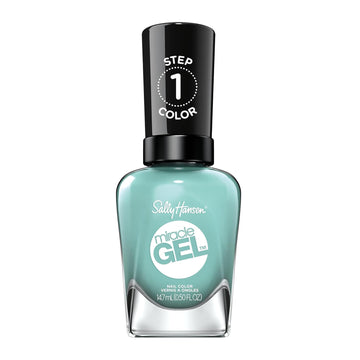 Sally Hansen Miracle Gel™, Mintage, Long Lasting, Gel-Like Formula, No Uv Lamp Needed, Green Nail Polish