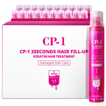 Cp-1 3 Seconds Keratin Hair Treatment Set, 20Ea (13Ml Each), Rinse Off Deep Conditioner For Dry Damaged Hair, Protein Mask, Salon Quality Self Hair Care