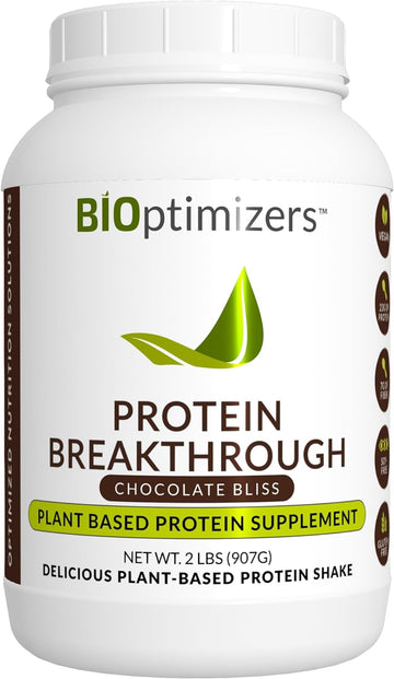 BiOptimizers Protein Breakthrough - Vegan Protein Powder Meal Replacem