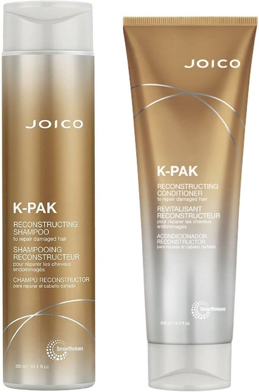 Joico K-Pak Reconstruct Shampoo & Conditioner Pack For Damaged Hair 300Ml