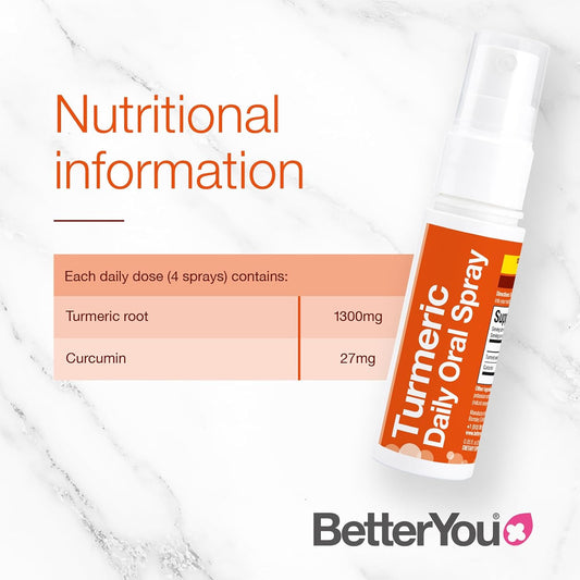 Betteryou Tumeric Oral Spray 25Ml (Pack Of 1)