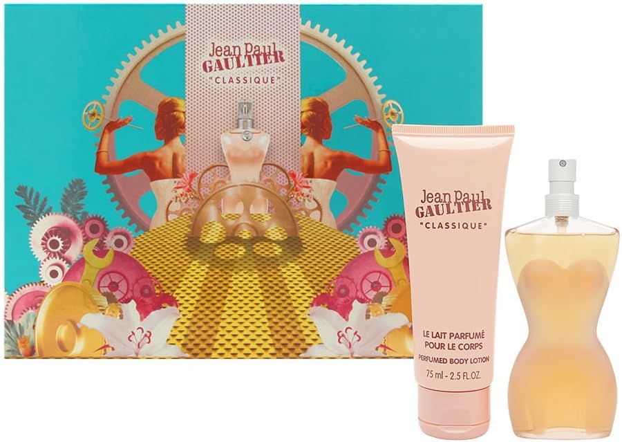 Jean Paul Gaultier Classique Edt Spray/Perfumed Body Lotion 50/75 Ml