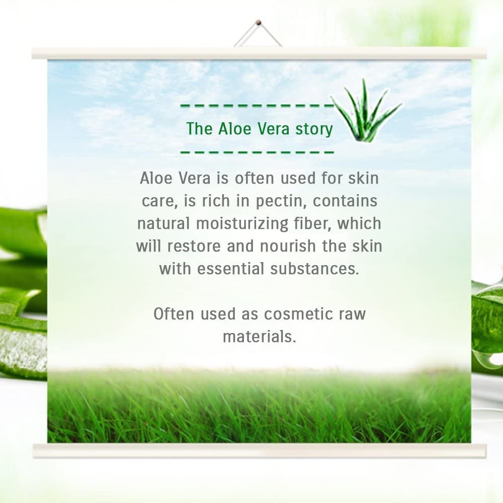 Bioaqua 92% Aloe Vera Refresh Cream Soft Smooth Silky Skin Natural Extract Moisturizing 50G : Beauty & Personal Care