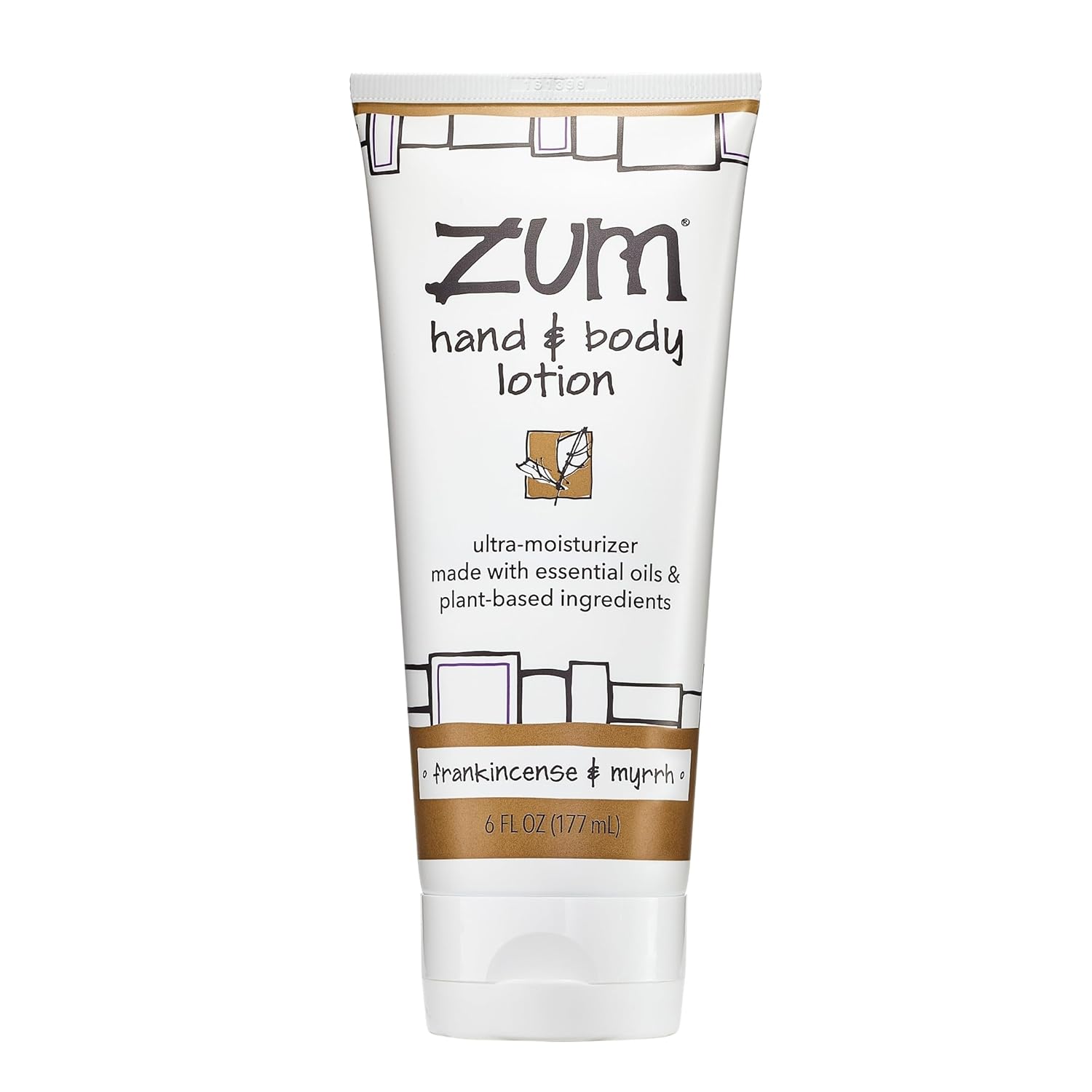 Indigo Wild Zum Hand & Body Lotion - Natural Hand Lotion For Dry Hands - Body Lotion For Women & Men - Body Moisturizers Include Shea Butter, Jojoba Oil & More - Frankincense & Myrrh Scent - 6 Fl Oz
