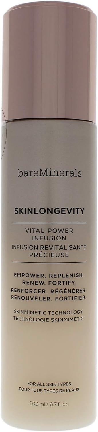 Skinlongevity Vital Power Infusion By Bareminerals For Unisex - 6.7 Oz Serum