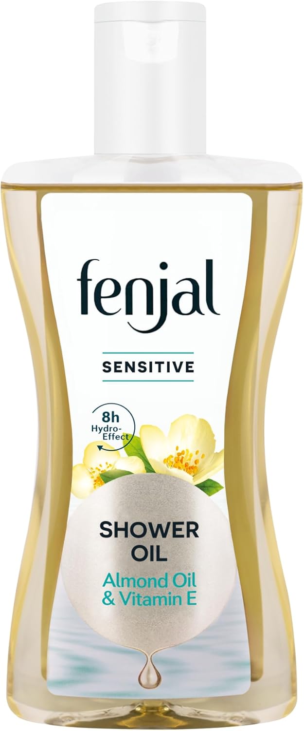 Fenjal Sensitive Shower Oil, Lightly Foaming Milk, Smooth & Hydrating, 225 ml : Amazon.co.uk: Beauty