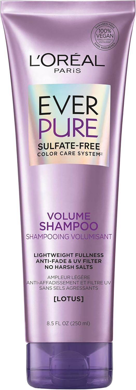 L'Oréal Paris Everpure Sulfate Free Volume Shampoo, 8.5 Fl. Oz