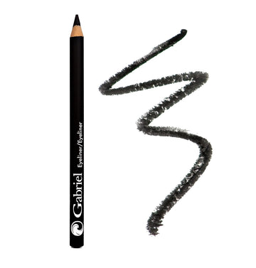 Gabriel Cosmetics Classic Eyeliner (Black), Natural Eye Liner, Paraben Free, Vegan, Gluten-Free, Cruelty- Free, Non Gmo, Long Lasting, Infused With Jojoba Seed Oil, Super Smooth, 0.04 Oz