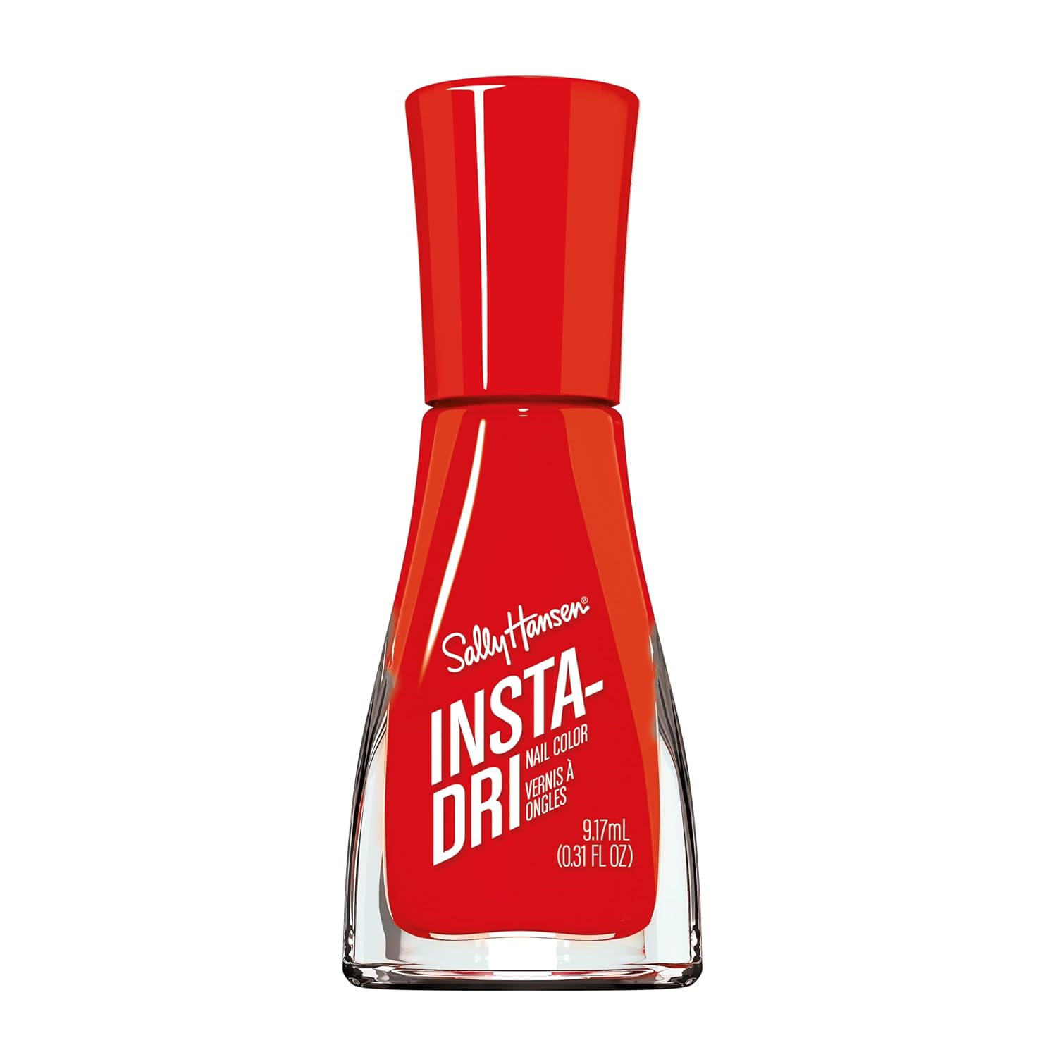 Sally Hansen Insta-Dri® Nail Polish - Color Collision Collection, Augmented Red-Ality - 0.31 Fl Oz