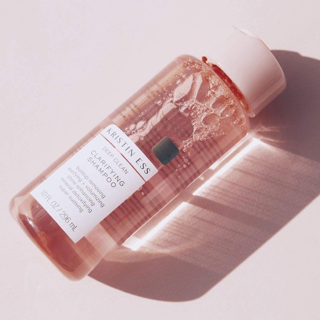 Kristin Ess Deep Clean Clarifying Shampoo For Oily Hair & Build Up | Detox Purifying + Cleansing Oily Hair Treatment - Sulfate Free + Vegan - Product For Thick, Curly + Color Treated Hair : Beauty & Personal Care