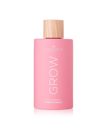 Cocosolis Grow Hair Growth Conditioner | Fast Hair Growth & Anti-Aging Moisture Treatment | Strengthens Follicles | For Dry, Curly & Thin Hair | With Vitamin E & Kerascalp | Vegan Hair Care
