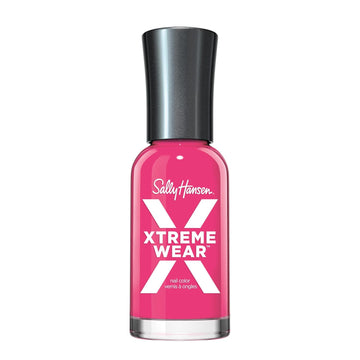 Sally Hansen Xtreme Wear Nail Polish, Streak-Free, Shiny Finish, Long-Lasting Nail Color, Pink Punk, 0.4 Fl Oz