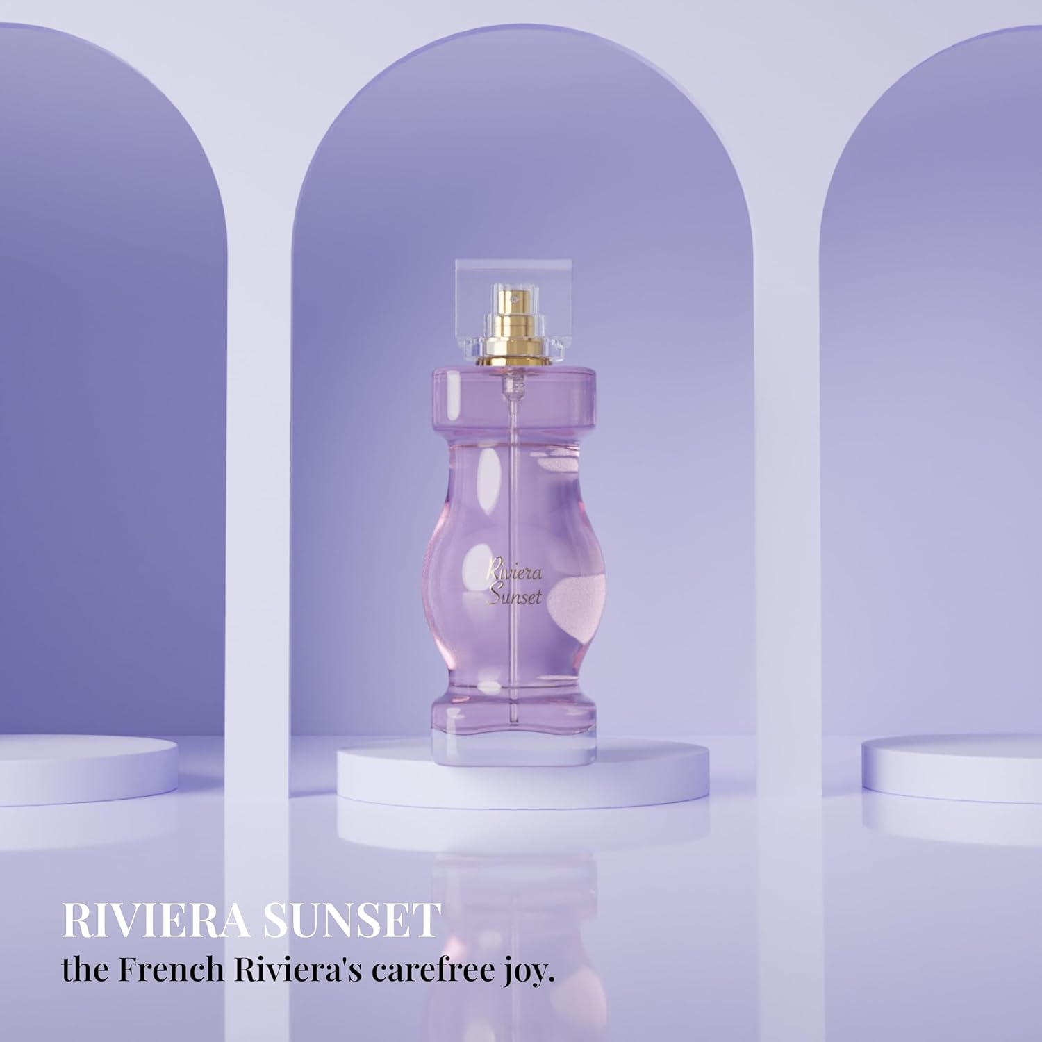 Jeanne Arthes - French Way Of Life, Collection Azur, Riviera Sunset Eau De Parfum, Spray Perfume For Women, Fruity Floral Scent - Notes Of Blackcurrant, Lemon, Pineapple, Made In France, 3.38 Fl.Oz : Beauty & Personal Care