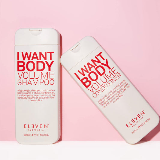 Eleven Australia I Want Body Volume Shampoo & Conditioner Bundle 10.1 Fl Oz Each