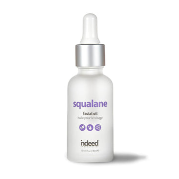 Indeed Labs Squalane Facial Oil, Lightweight, Non-Greasy, Natural Moisturizing Oil For Face And Body, 1.0 Fl Oz (30 Ml)