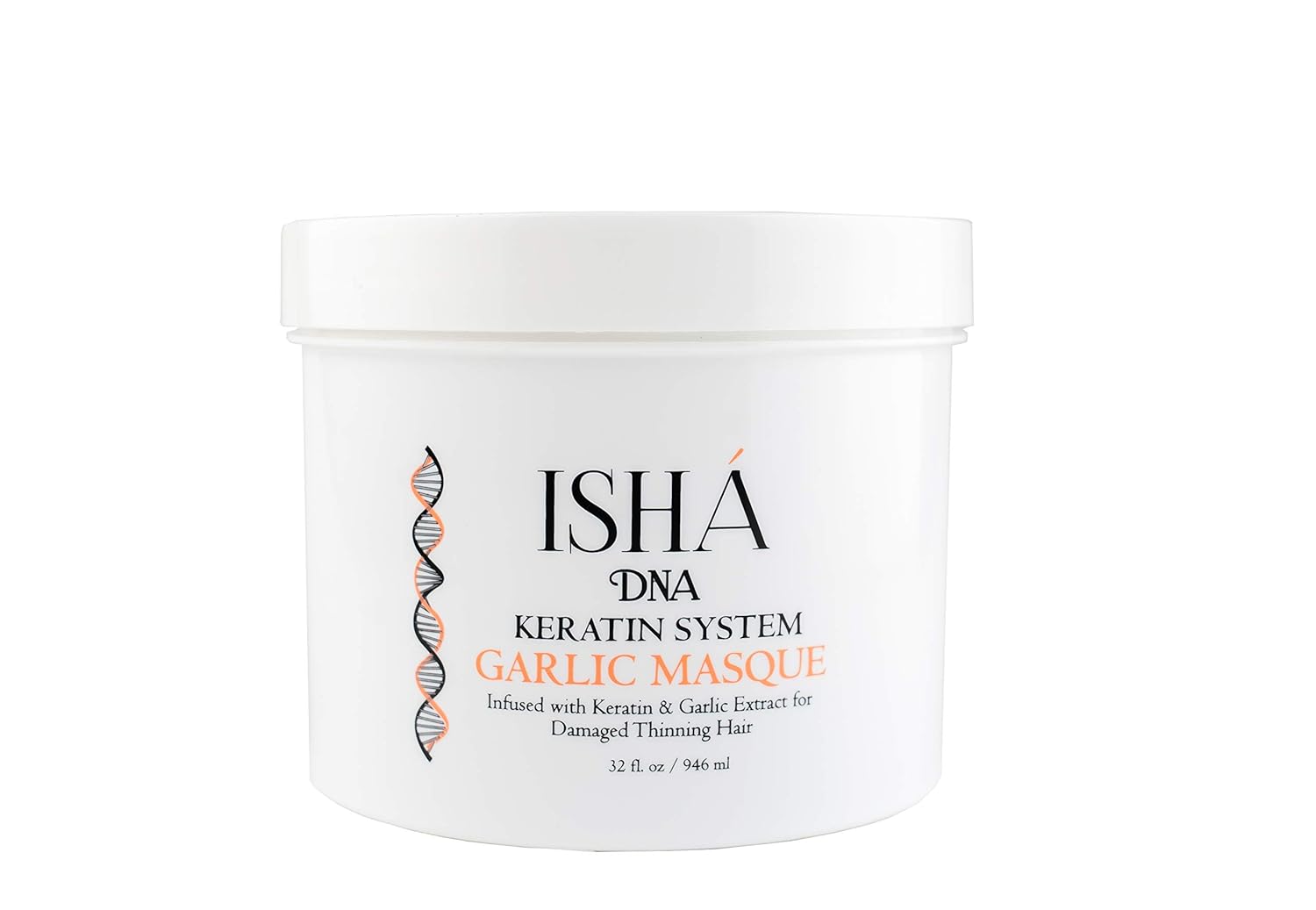 Conditioner - Infused With Keratin And Garlic Extract For Damaged Thinning Hair - Stops Hair Loss And Promotes Growth - Deep Conditioning - Sulfate And Paraben Free-946Ml