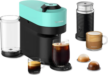 Nespresso Vertuo Pop+ By Breville With Milk Frother, Mint