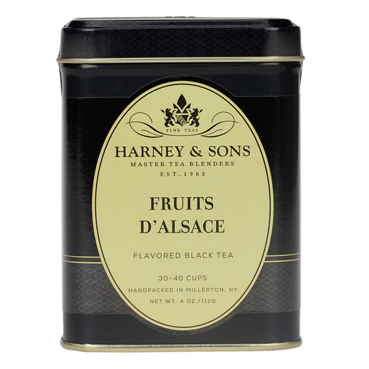 Harney & Sons Fruits D'Alscace Loose Tea, Tin, Apricot, 4 Oz