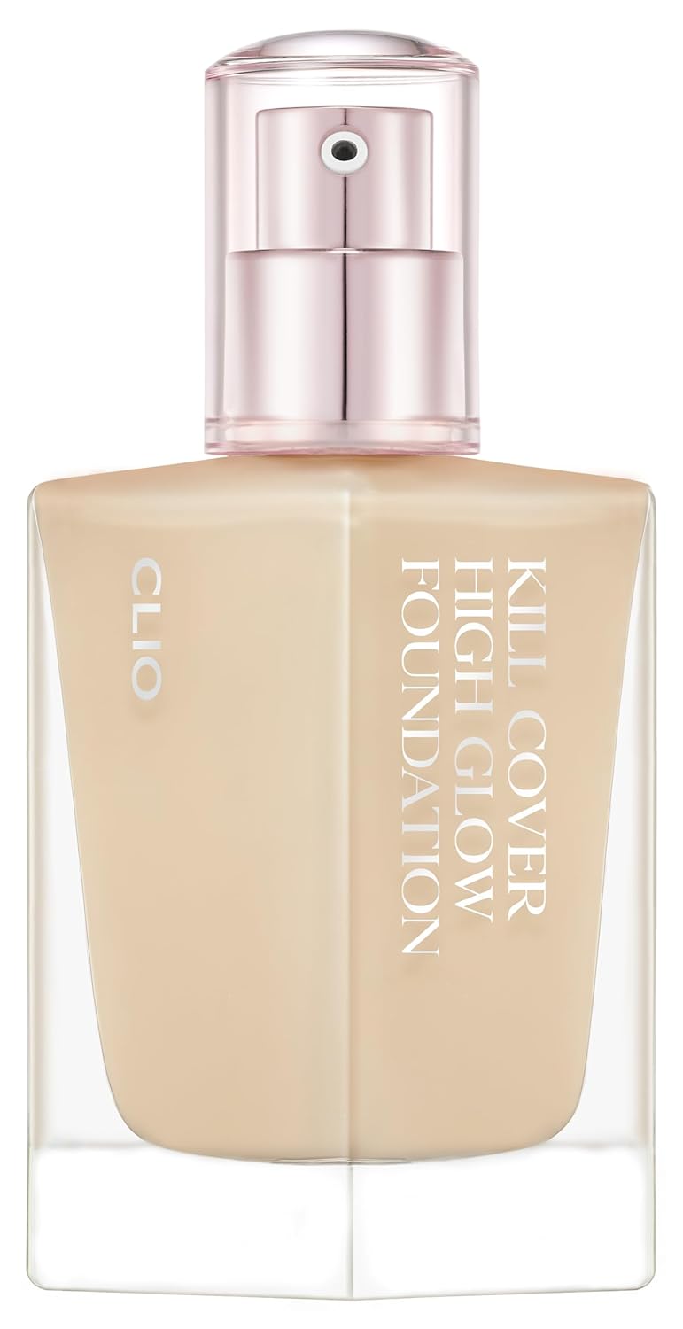 Clio Kill Cover High Glow Foundation (3 Linen, 1.3 Fl Oz)