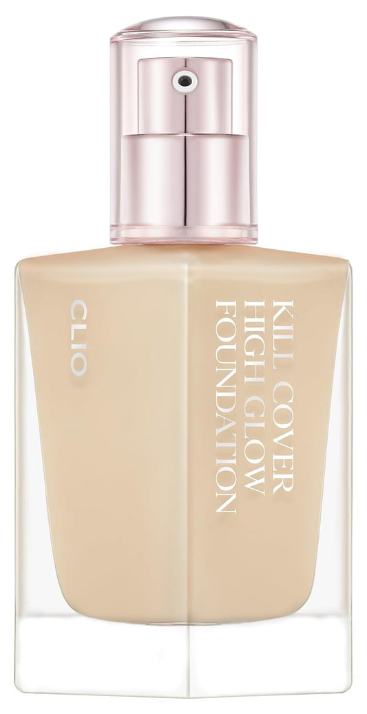 Clio Kill Cover High Glow Foundation (3 Linen, 1.3 Fl Oz)