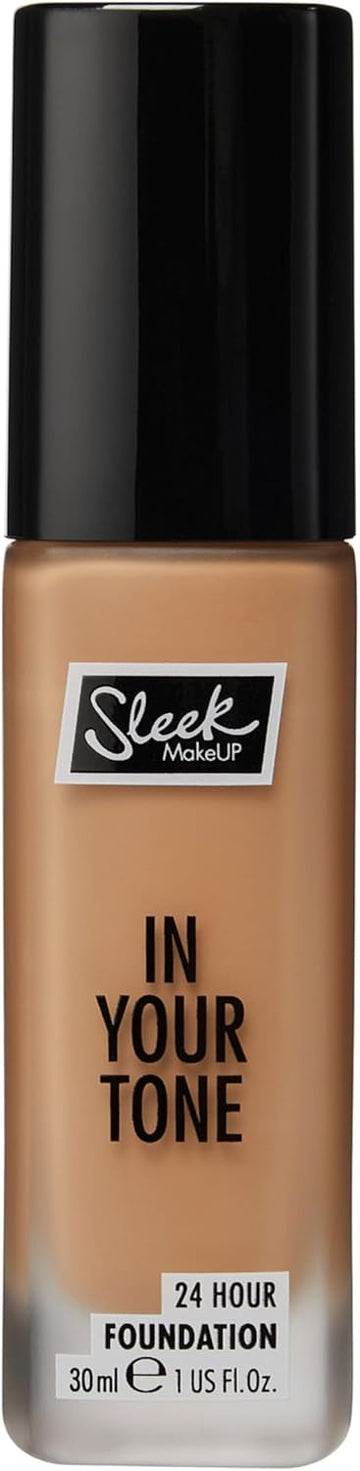 Sleek Makeup In Your Tone 24 Hour Foundation, Medium Buildable Coverage In 30 Shades, Semi-Matte Flawless Finish, 11C, 30Ml