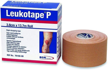 Bsn Medical Leukotape P Tape, Strong, Provides Extra Support, Non-Stretch Rigid Tape, 3.8 Cm X 13.7 M