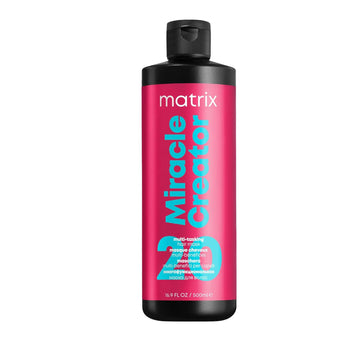 Matrix Miracle Creator Hair Mask | Moisturizing, Detangling, Frizz Control Treatment| Nourishes & Strengthens | Natural, Curly, Damaged Hair | Sulfate Free | Packaging May Vary | 16.9 Fl. Oz
