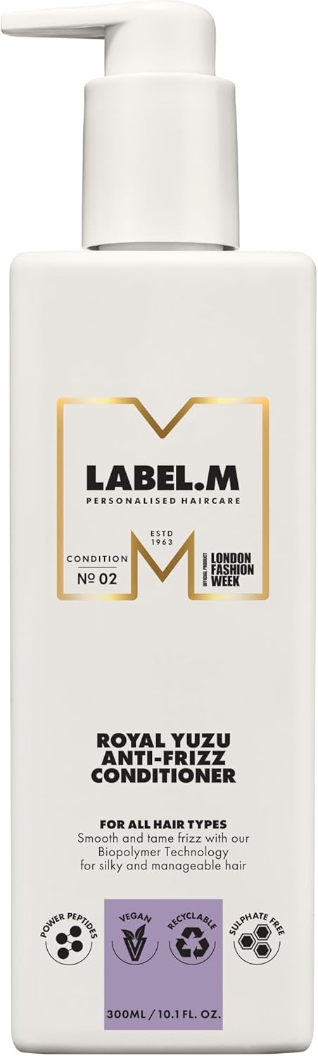 Label.M Royal Yuzu Anti-Frizz Conditioner 300Ml – With Recyclable Pump