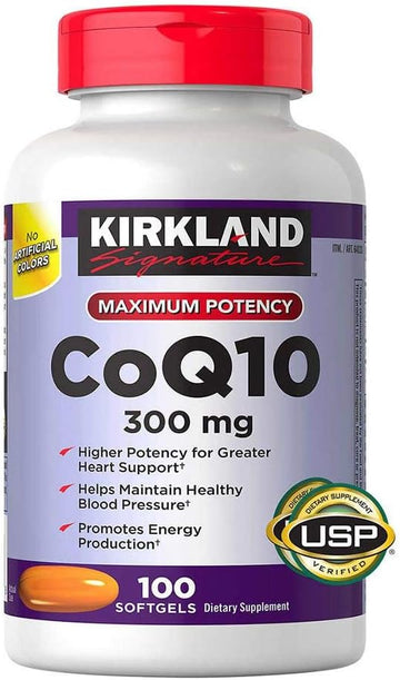 Kirkland Signature Coq10 300Mg 100 Softgels