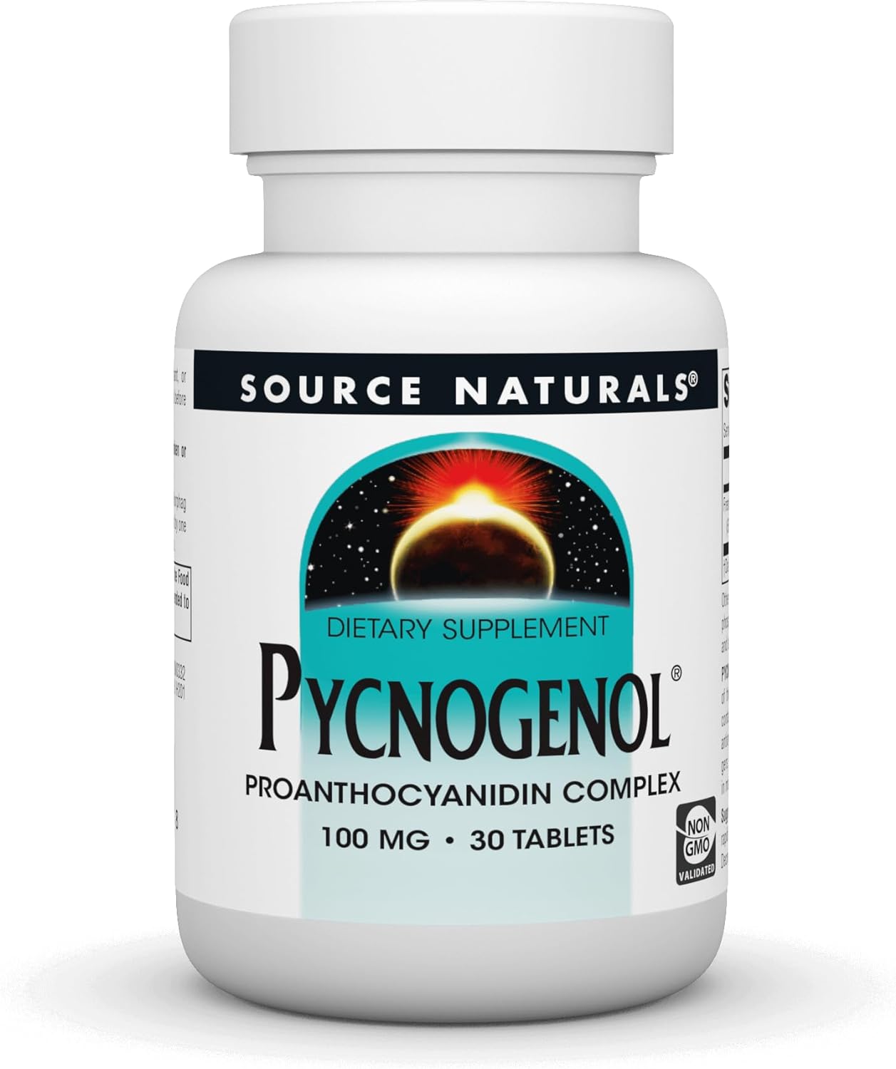 Source Naturals Pycnogenol 100 mg Proanthocyanidin Complex - 30 Tablets