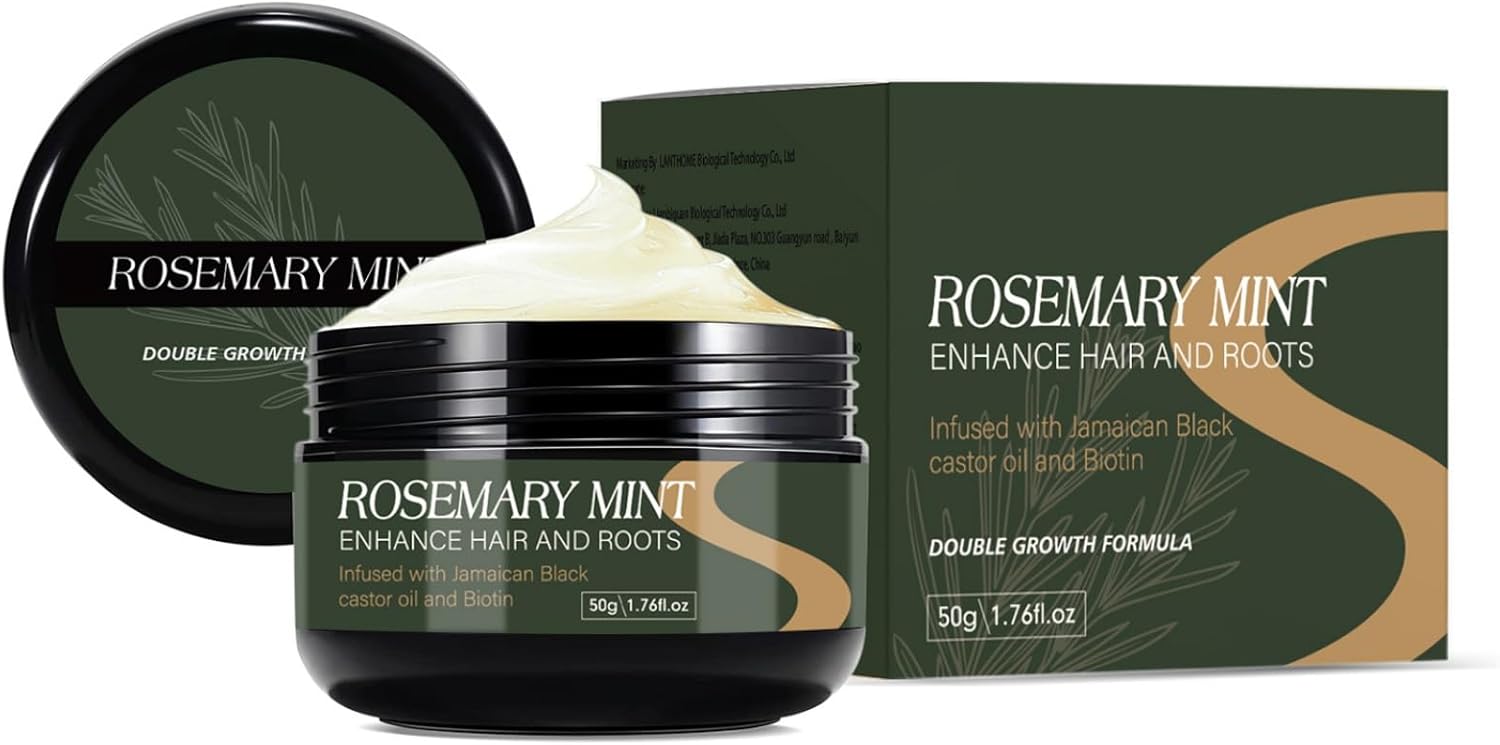 Hocossy Rosemary Hair Moisturizer Enhance Hairs And Roots, Hair Mask For Dry Damaged Hairs And Growth, Hairs Cream 50G