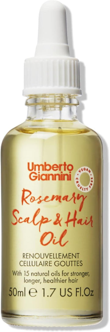 Umberto Giannini Rosemary Oil Treatment For Scalp And Hair 50Ml - Vegan & Cruelty Free