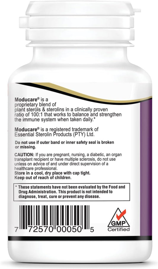 Daily Immune Support, Plant Sterol Dietary Supplement, Grape Flavored, 60 Chewable Tablets (Packaging May Vary)