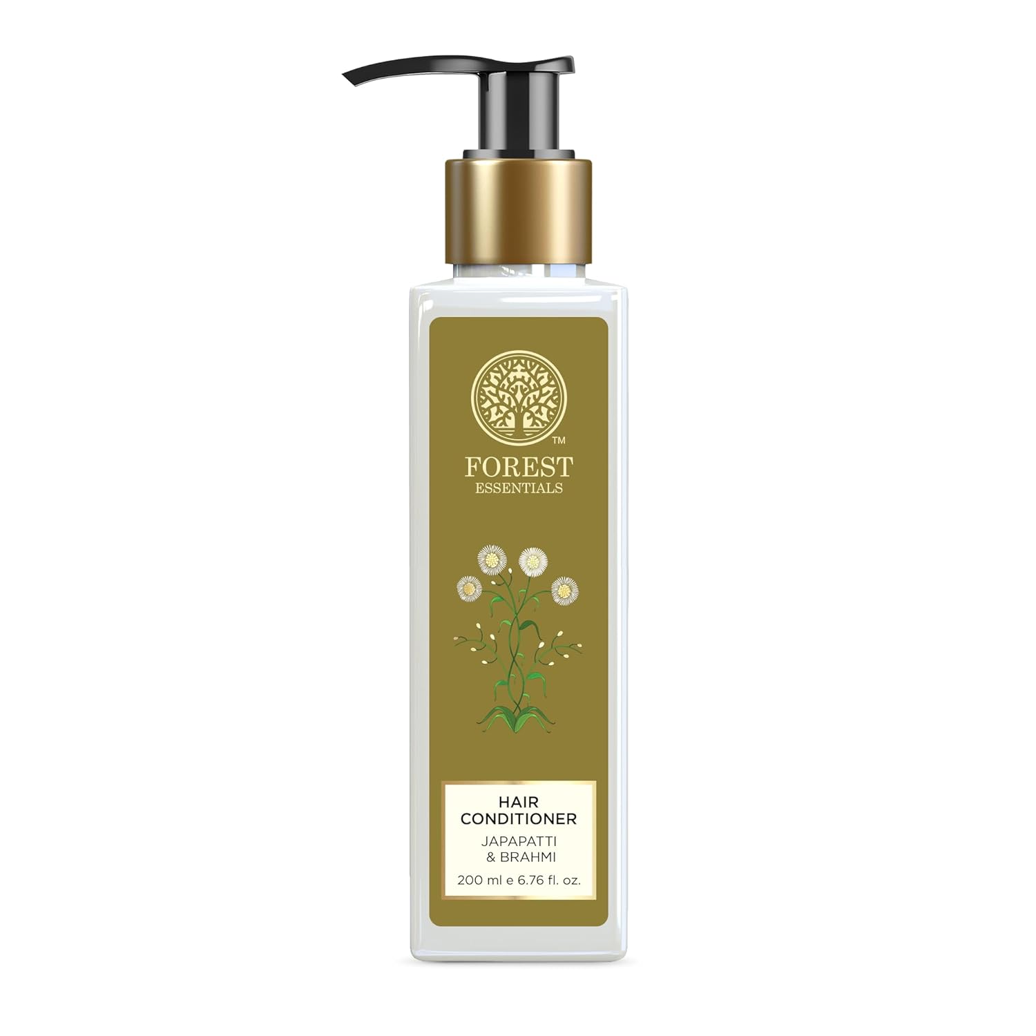Forest Essentials Hair Conditioner, Japapatti And Brahmi, 200Ml