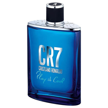 Cristiano Ronaldo - Cr7 Play It Cool - Eau De Toilette Spray For Men - Fresh Aromatic Fougere Fragrance With Notes Of Bergamot, Cardamom And Amber - 3.4 Oz