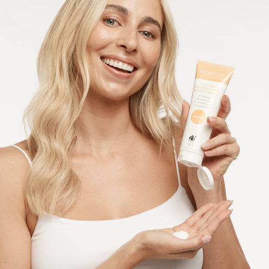 Moogoo Soothing Msm Moisturiser - Calming Face & Body Moisturiser For Sensitive, Red Or Sunburnt, Irritated Skin Including Eczema, Psoriasis & Rosacea 200G / 7Oz