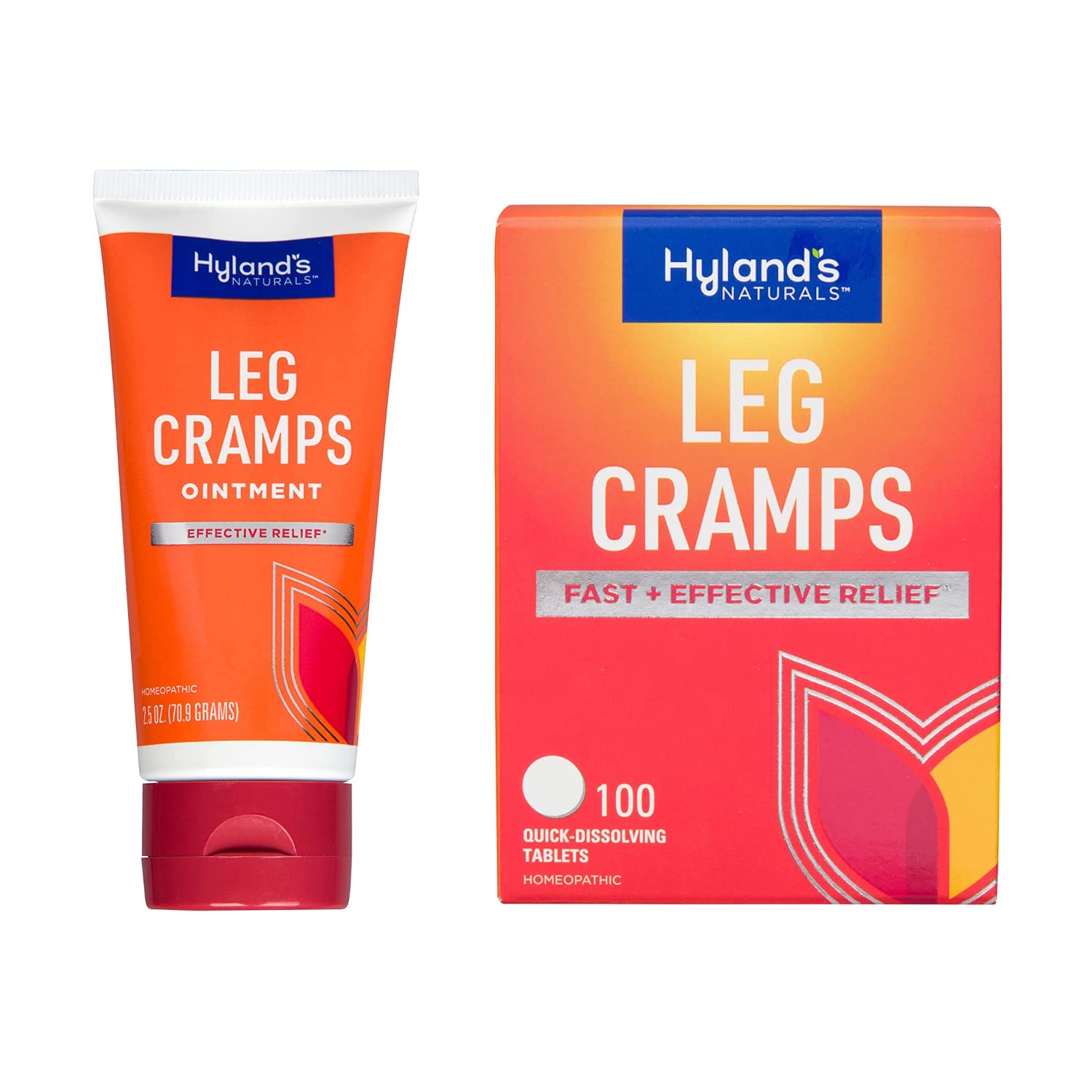 Bundle Of Hyland'S Leg Cramps Ointment, Arnica Pain Relief Gel, Natural Relief Of Calf, Leg & Foot Cramp, 2.5 Oz + Leg Cramp Tablets, Natural Relief Of Calf, Leg & Foot Cramp, 100 Count