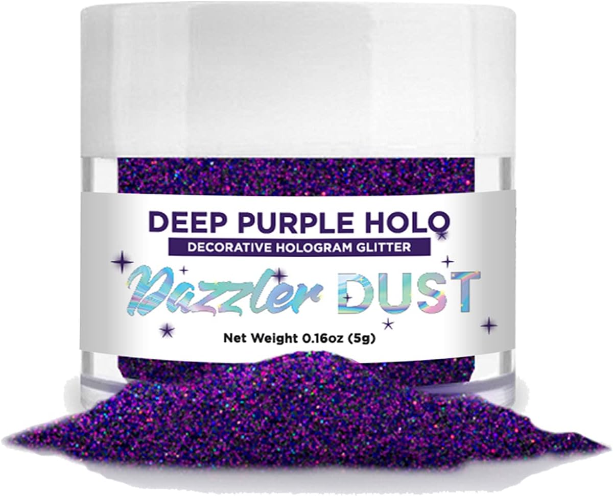 Bakell Strawberry Red Art & Craft Glitter, 5G Jar | Dazzler Dust | Non-Toxic Decorating Glitter | Arts, Crafts, Slime, Glue, Paint, Face & Body (Strawberry Red) : Grocery & Gourmet Food