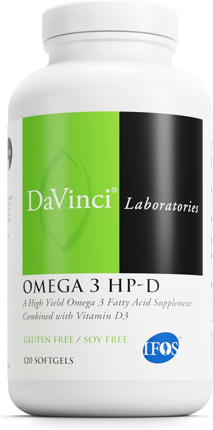 DaVinci Labs Omega 3 HP-D - Dietary Supplement for Healthy Joints and