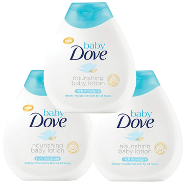 Dove, Baby Rich Moisture Body Lotion - 20.4 Fl Oz (Pack of 3)
