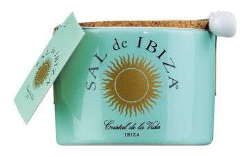Sal De Ibiza Fleur De Sel Im Steintopf