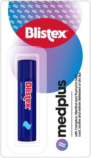 Blistex Medplus Lip Balm Stick, Helps Soothe Dry And Chapped Lips, Multipack 4.25G X 12
