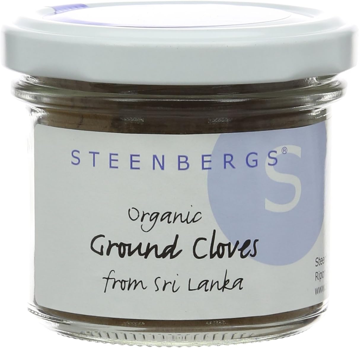 Steenbergs Organic Ground Cloves Powder Standard Jar 48G