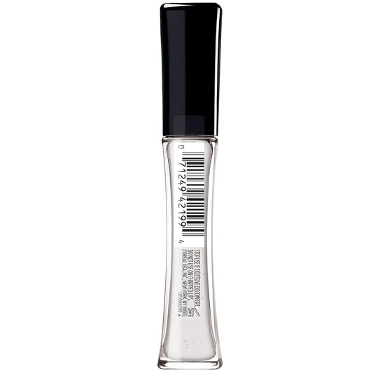 L'Oreal Paris Infallible Pro Gloss Plump Lip Gloss With Hyaluronic Acid, Long Lasting Plumping Shine, Lips Look Instantly Fuller And More Plump, Mirror, 0.21 Fl. Oz