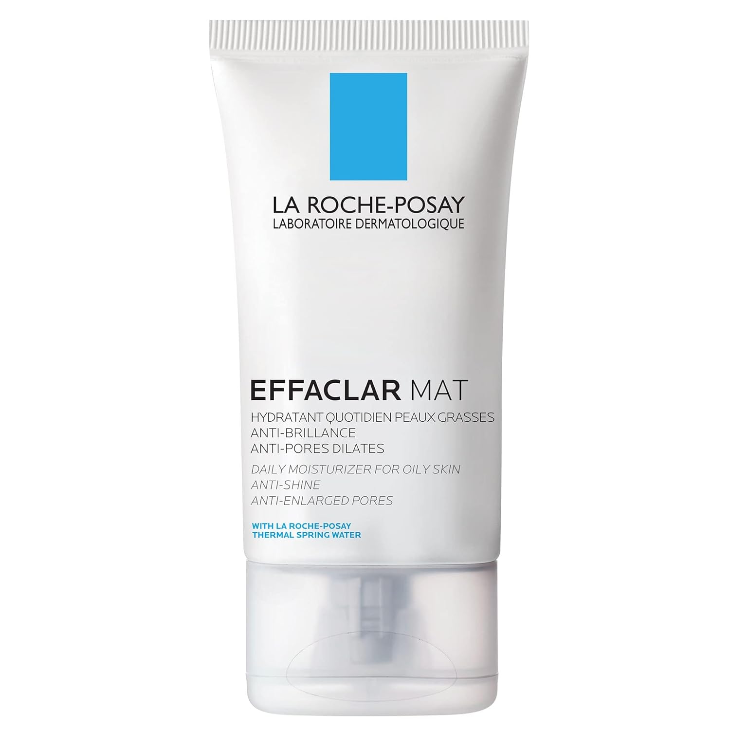 La Roche-Posay Effaclar Mat | Daily Moisturizer For Oily Skin | Visibly Reduces The Look Of Pores | Oil-Free Mattifying Moisturizer | Smooths Skin Texture | Non-Comedogenic & Dermatologist Tested