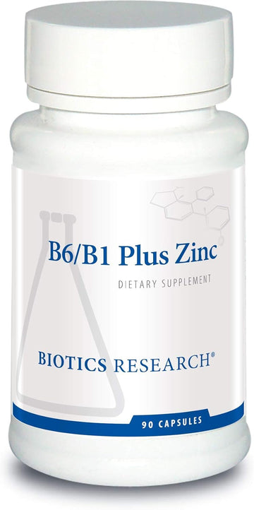 Biotics Research B6 B1 Plus Zinc Supplies Active Forms Of B Vitamins. 5Mg Of Highly Bioavailable Form Of Zinc. Aids In Activity Of Over 300 Different Zinc Dependent Enzymes 90 Caps