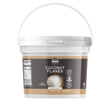 Birch & Meadow 1 Gallon, Coconut Flakes, Sweetened, Baking & More