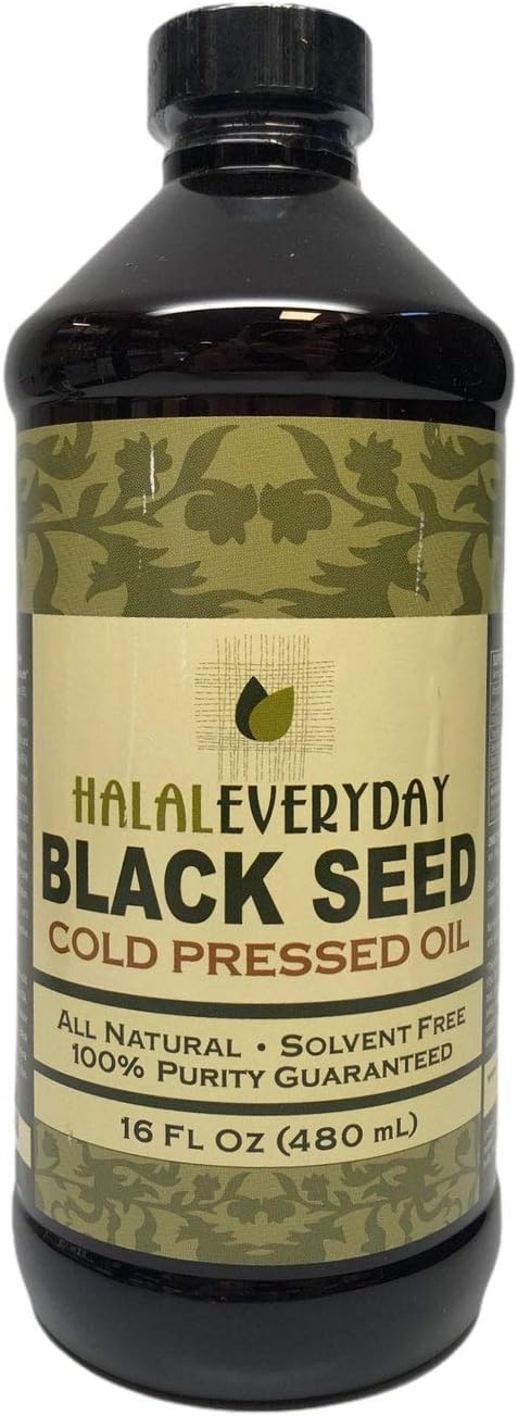 Pure Black Seed Oil - 16 OZ - 100% Pure and Cold Pressed Black Seed -