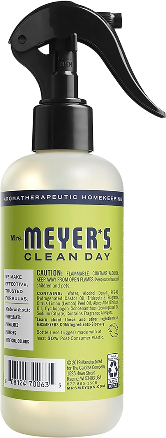 Mrs. Meyer’s Clean Day Variety Pack Room Freshener (Lemon Verbena + Geranium + Lavender) : Health & Household
