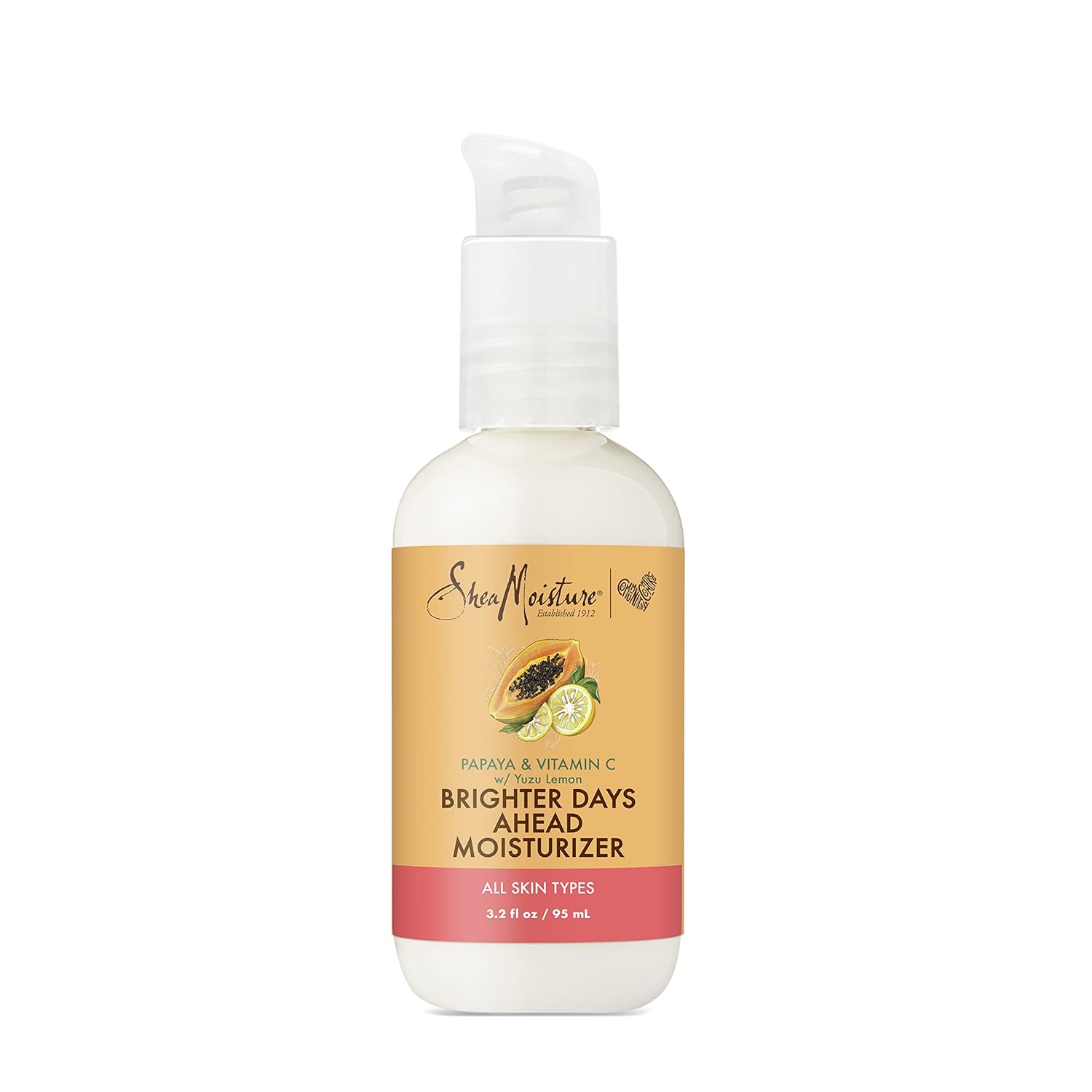 Sheamoisture Face Moisturizer For Dull, Uneven Skin Papaya And Vitamin C Skin Care 3.2 Oz